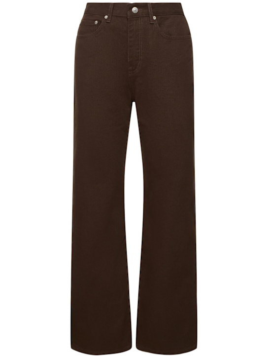 Dunst: Essential straight full length jeans - women_0 | Luisa Via Roma