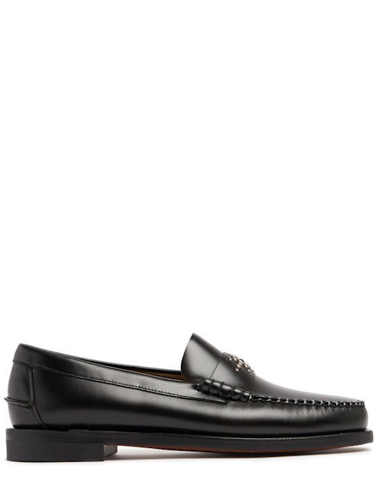 Sebago: HTC X Sebago leather loafers - men_0 | Luisa Via Roma