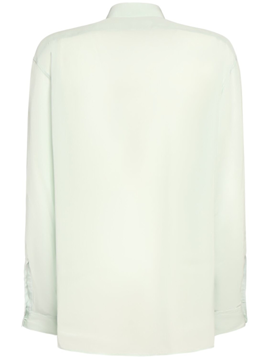 The Row: Bresson cupro shirt - men_1 | Luisa Via Roma