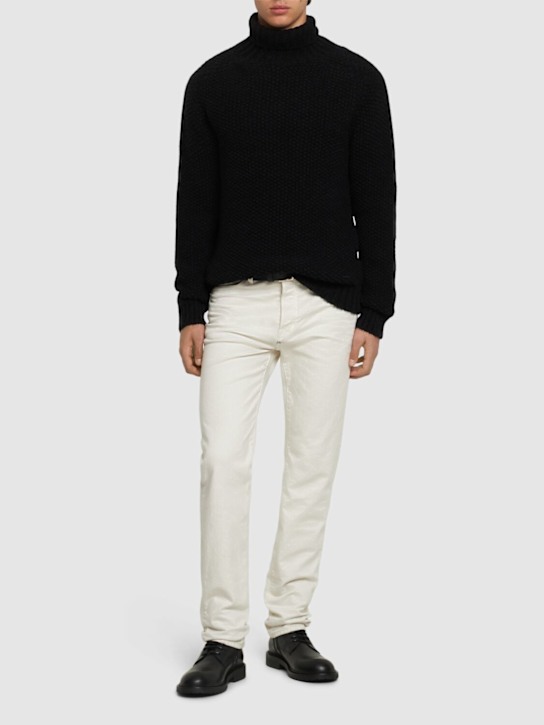 Alphatauri: Finar turtleneck knit sweater - men_1 | Luisa Via Roma