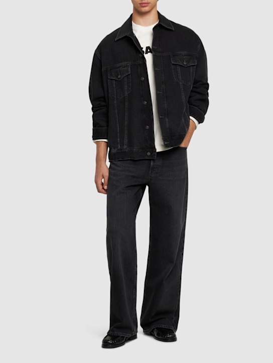 Acne Studios: Jeans de denim estilo vintage - men_1 | Luisa Via Roma