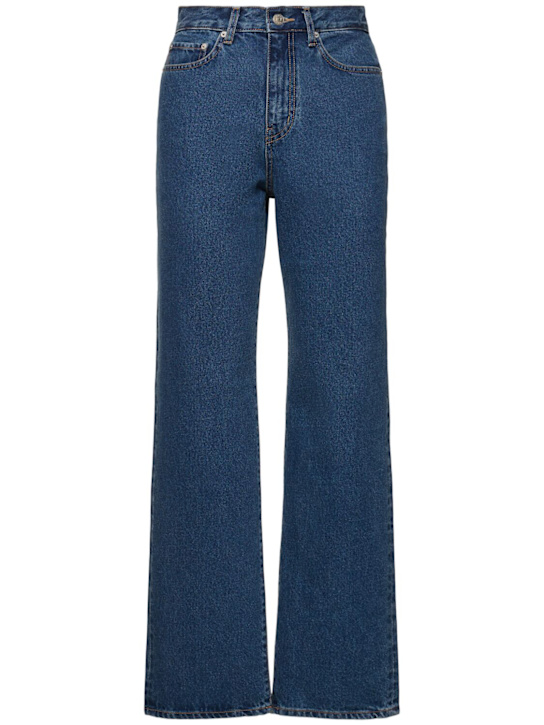 Dunst: Essential straight full length jeans - women_0 | Luisa Via Roma