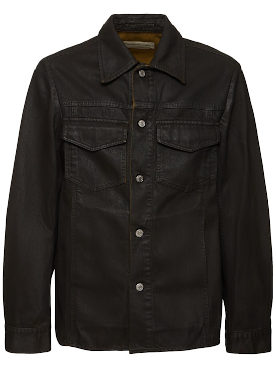 Dries Van Noten: Valashe cotton casual jacket - men_0 | Luisa Via Roma