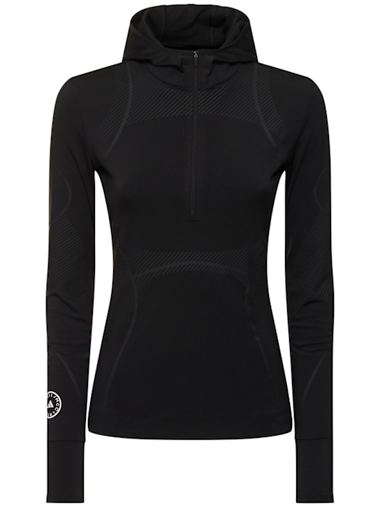 adidas By Stella McCartney: ASMC TruePace running sweater - women_0 | Luisa Via Roma