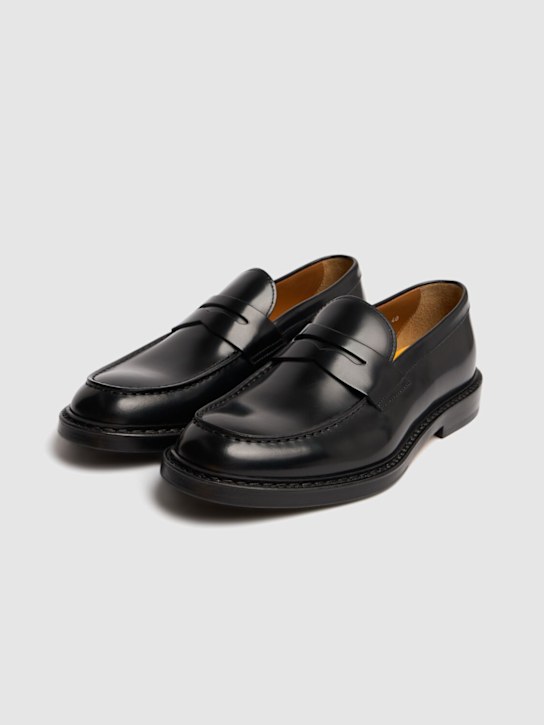 Doucal's: Penny leather loafers - men_1 | Luisa Via Roma