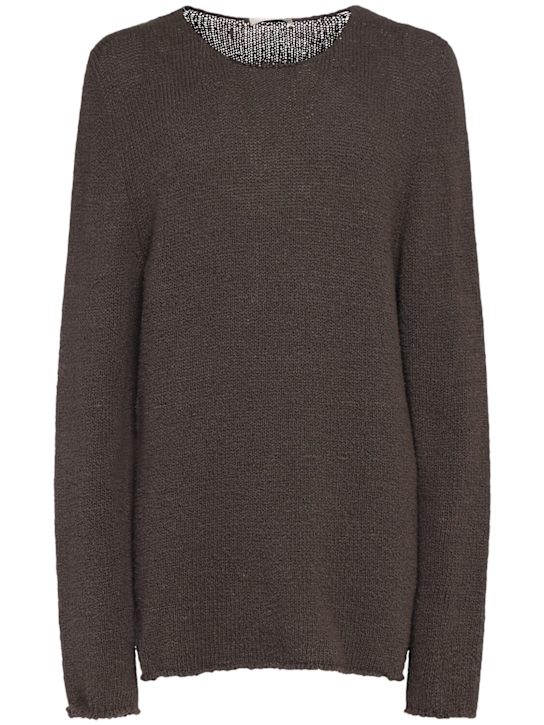 The Row: Top aus Viskosemischung „Kalen“ - Dunkelgrau - men_0 | Luisa Via Roma