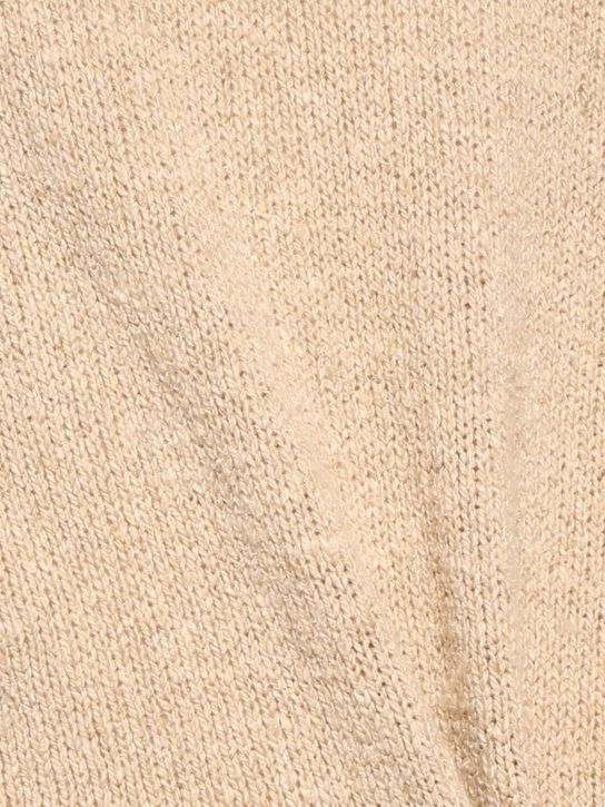 The Row: Kalen cotton top - Light Beige Mel - men_4 | Luisa Via Roma