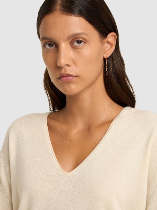 Maria Black: Ramen Dai huggie earrings - women_1 | Luisa Via Roma