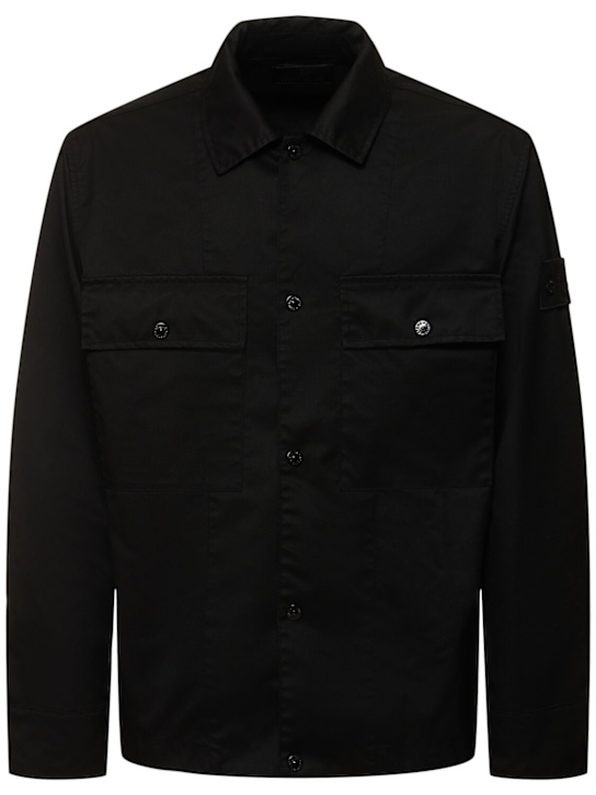 Stone Island: Ghost overshirt - men_0 | Luisa Via Roma