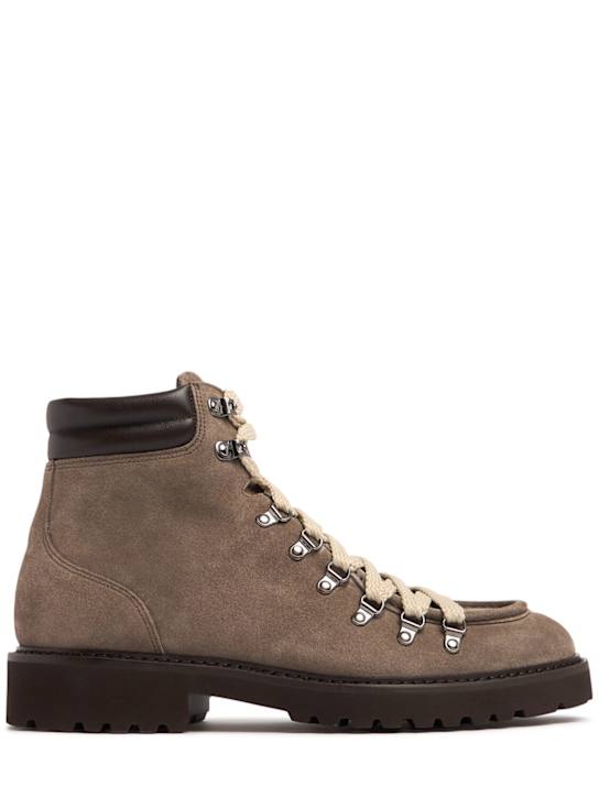 Doucal's: Tronchetto suede boots - men_0 | Luisa Via Roma