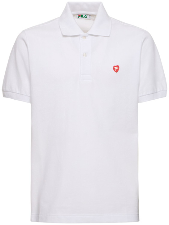 FILA +: Poloshirt „F+ Adoro Classic“ - Pure White - men_0 | Luisa Via Roma