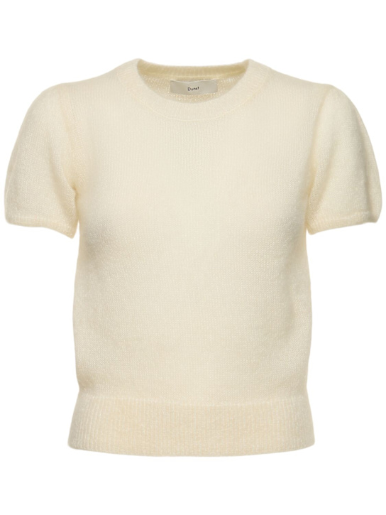Dunst: Short sleeved knit top - women_0 | Luisa Via Roma