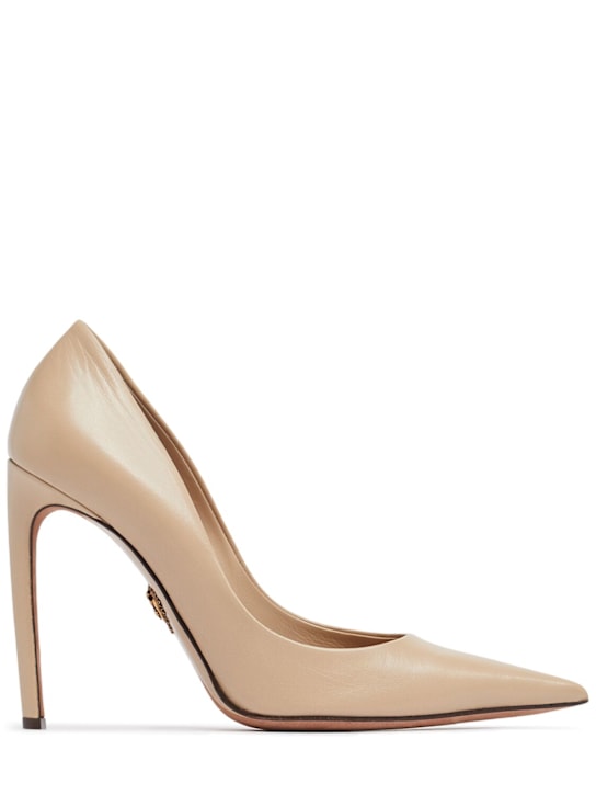 Dolce&Gabbana: 105mm Leather pumps - women_0 | Luisa Via Roma