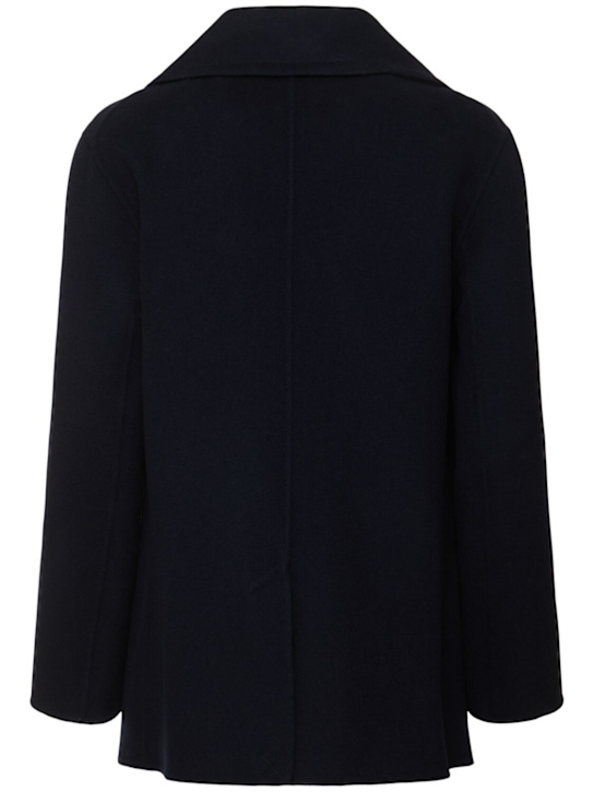 'S Max Mara: Efebo double breast wool short coat - women_4 | Luisa Via Roma