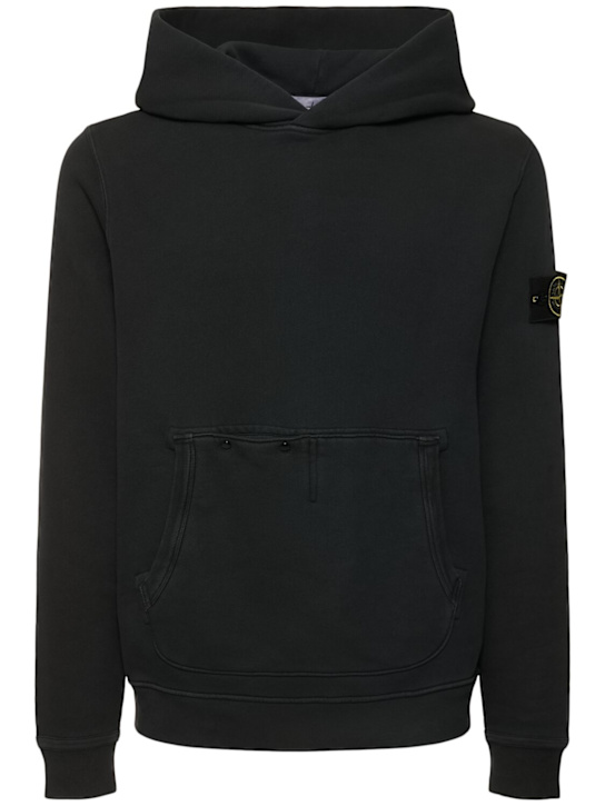 Stone Island: Cotton hoodie - men_0 | Luisa Via Roma