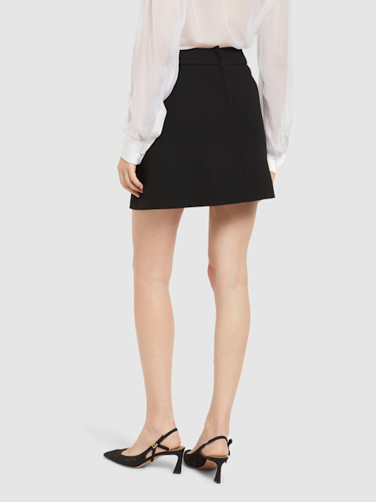 Dolce&Gabbana: 60mm Lace & crystal slingback pumps - women_1 | Luisa Via Roma