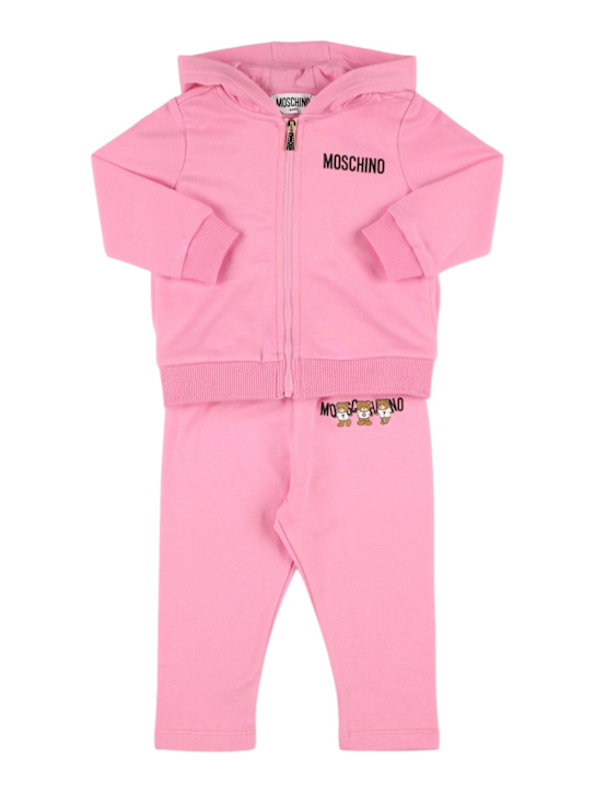 Moschino: スウェットシャツ＆スウェットパンツ - kids-girls_0 | Luisa Via Roma
