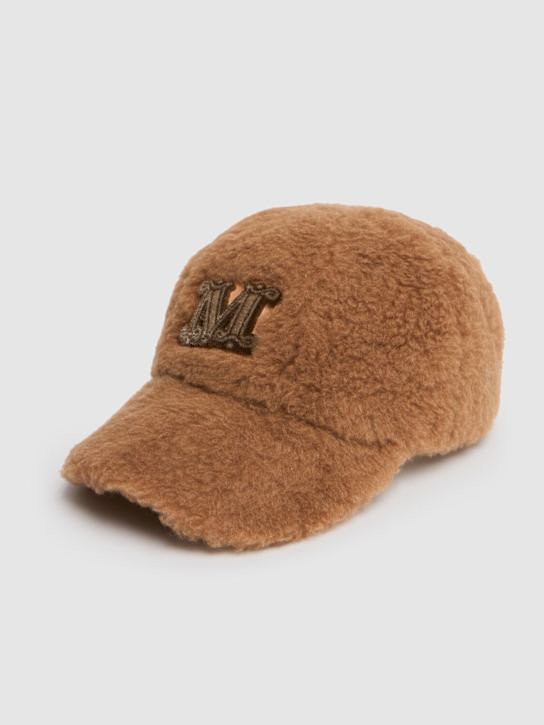 Max Mara: Edit teddy cap - Cammello - women_1 | Luisa Via Roma