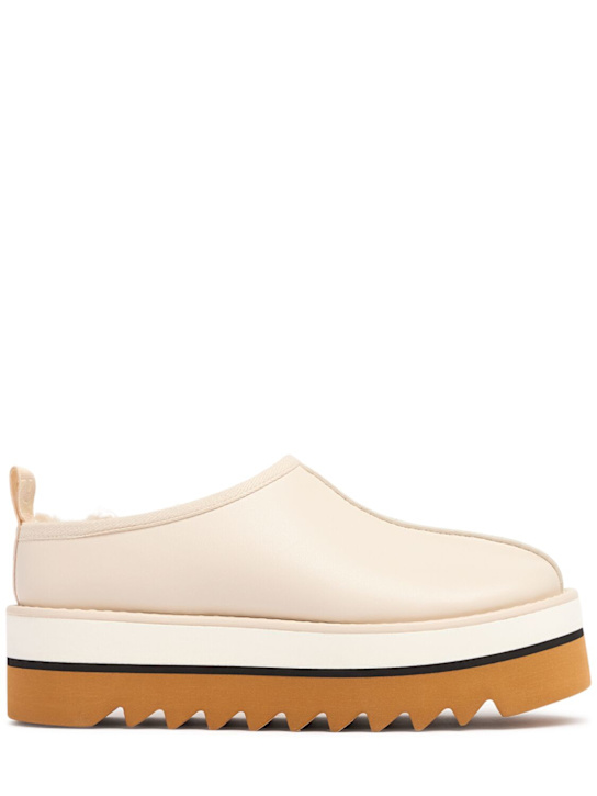 Stella McCartney: 50mm Sneakelyse wedges - women_0 | Luisa Via Roma