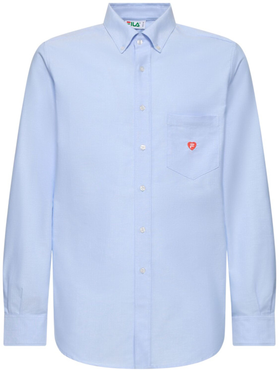 FILA +: F+ Adoro Oxford shirt - Light Blue - men_0 | Luisa Via Roma