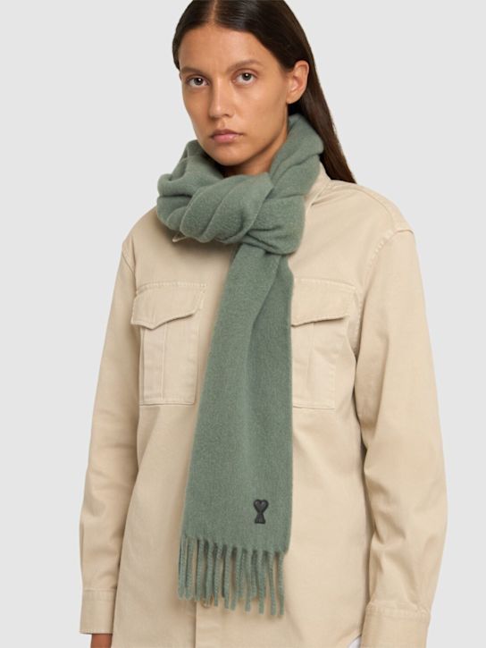 AMI Paris: ADC wool scarf - women_1 | Luisa Via Roma