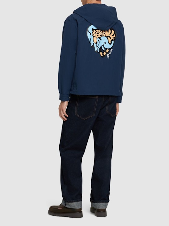 Kenzo Paris: Qixi tech windbreaker jacket - men_1 | Luisa Via Roma