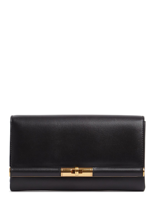 Dolce&Gabbana: Marlene leather wallet bag - women_0 | Luisa Via Roma