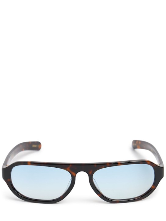 Flatlist Eyewear: Penn squared sunglasses - men_0 | Luisa Via Roma