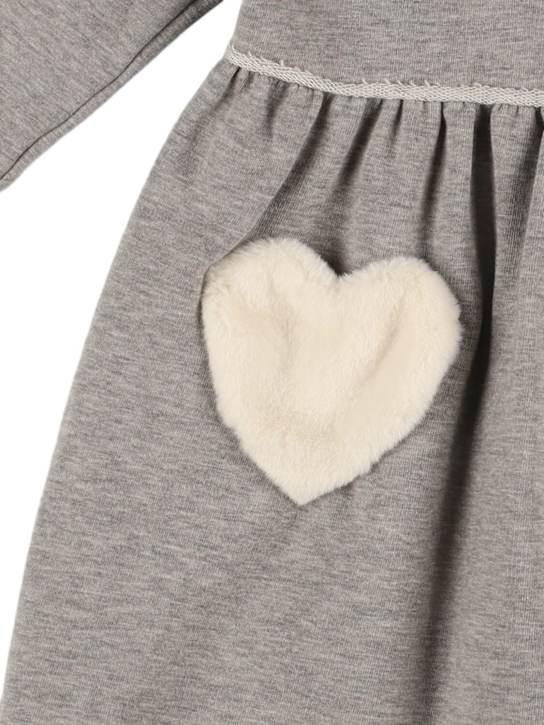 Il Gufo: Vestito in jersey di cotone stretch - kids-girls_1 | Luisa Via Roma