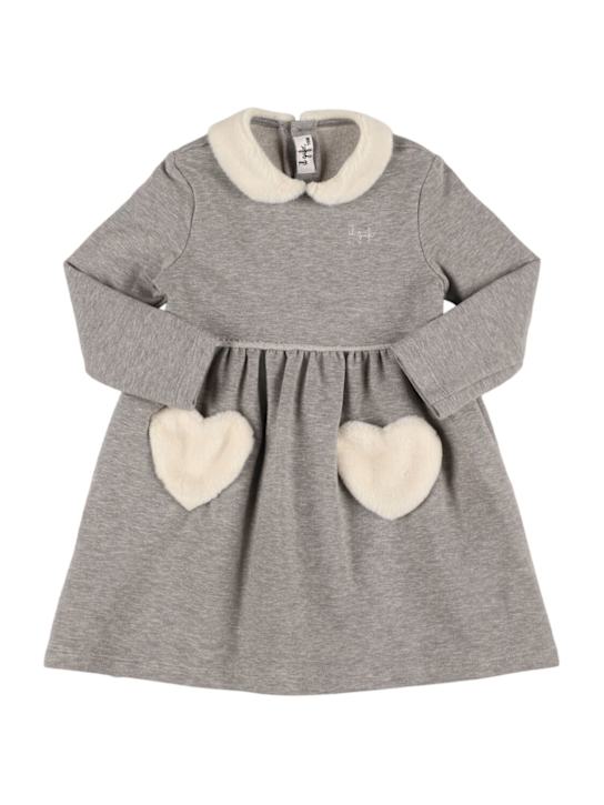 Il Gufo: Vestito in jersey di cotone stretch - kids-girls_0 | Luisa Via Roma