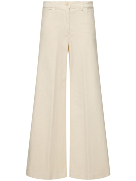 ASPESI: Denim straight pants - women_0 | Luisa Via Roma