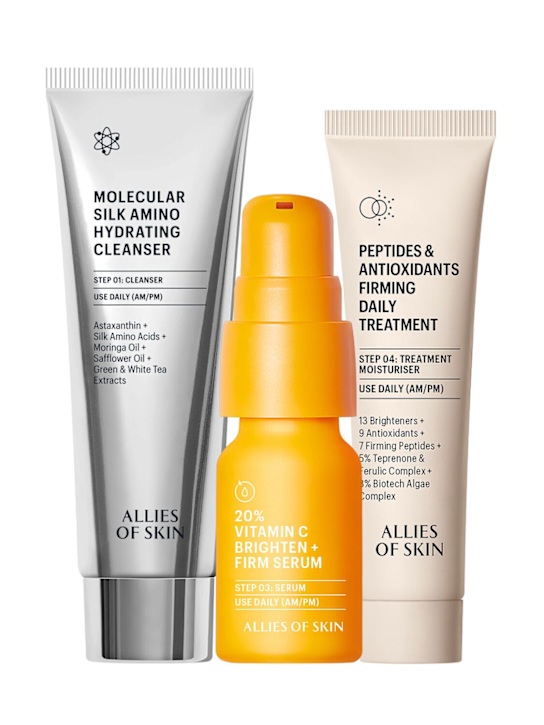 Allies Of Skin: Daily Firming Trio Skincare Kit - beauty-women_0 | Luisa Via Roma