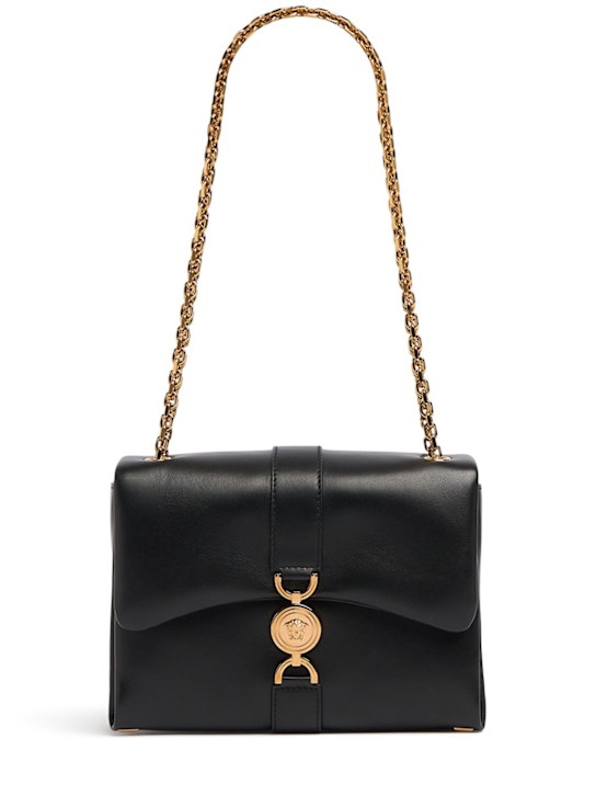 Versace: Medusa '95 leather shoulder bag - women_0 | Luisa Via Roma