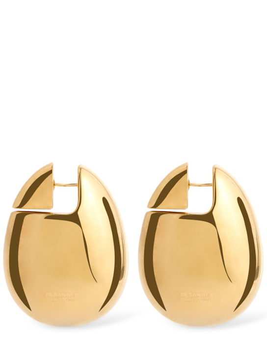 Jil Sander: EW1 1 hoop earrings - women_0 | Luisa Via Roma