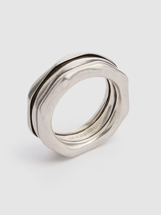 Ann Demeulemeester: Suzette bolt ring - men_1 | Luisa Via Roma