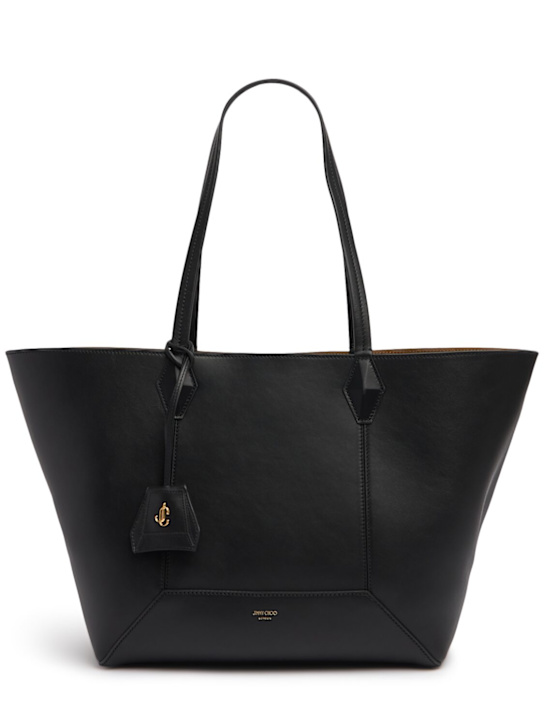 Jimmy Choo: Medium Diamond soft shiny leather bag - women_0 | Luisa Via Roma