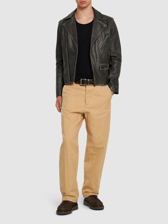 Dsquared2: Loose fit cotton pants - men_1 | Luisa Via Roma