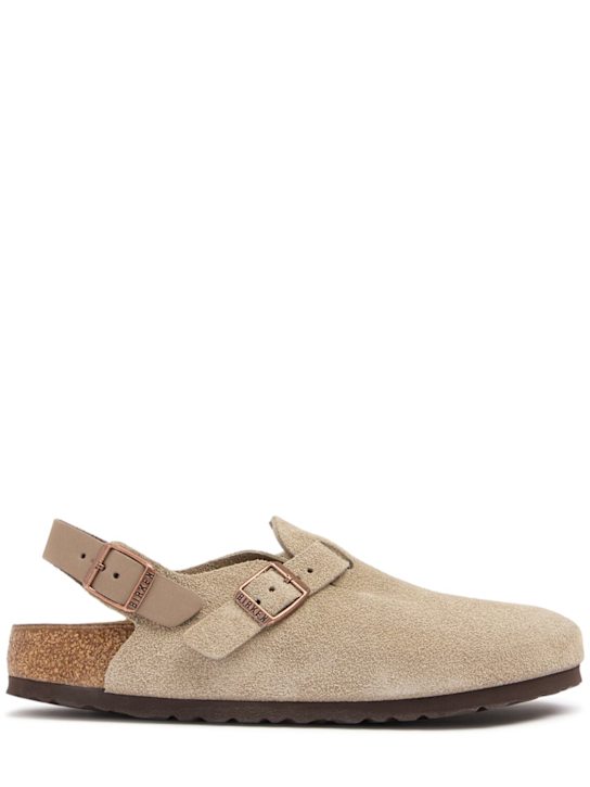 BIRKENSTOCK: Tokio suede mules - men_0 | Luisa Via Roma