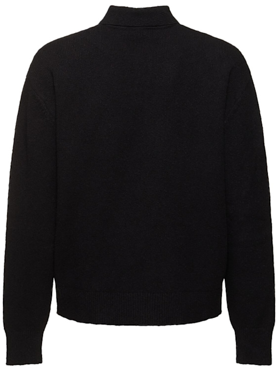 Axel Arigato: Team cotton blend polo sweater - men_4 | Luisa Via Roma