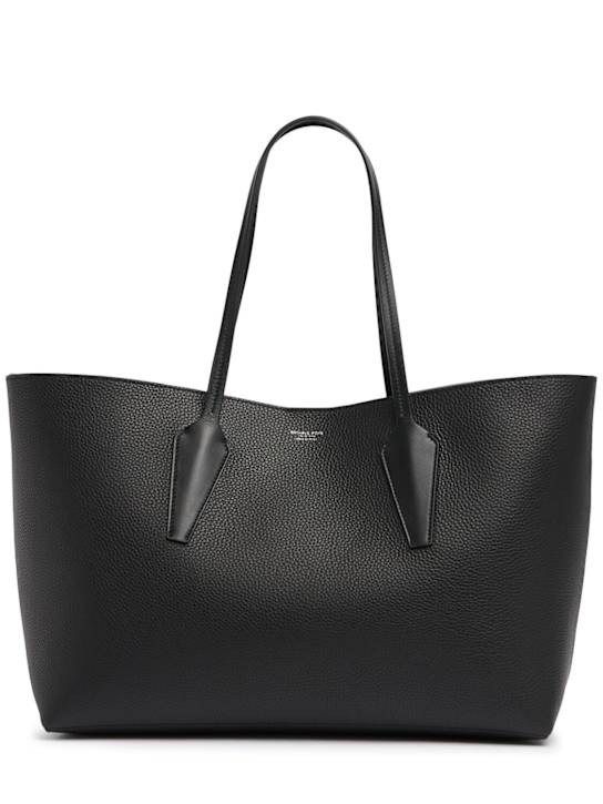 Michael Kors Collection: Melrose soft pebble leather tote bag - women_0 | Luisa Via Roma