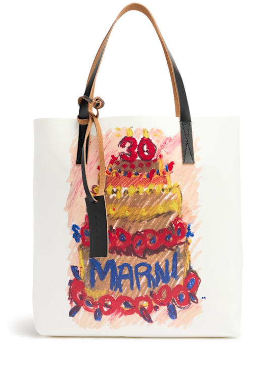 Marni: N/S Tribeca printed tote bag - women_0 | Luisa Via Roma