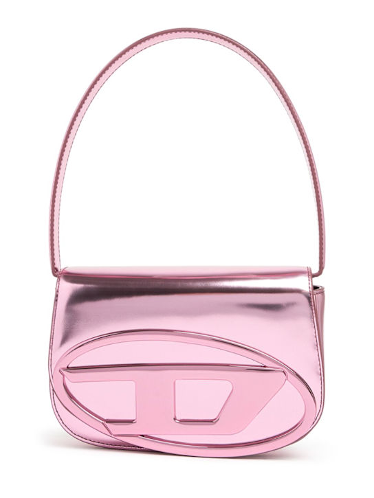 Diesel: 1DR metallic leather shoulder bag - women_0 | Luisa Via Roma