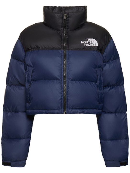 The North Face: Nuptse cropped down jacket - women_0 | Luisa Via Roma