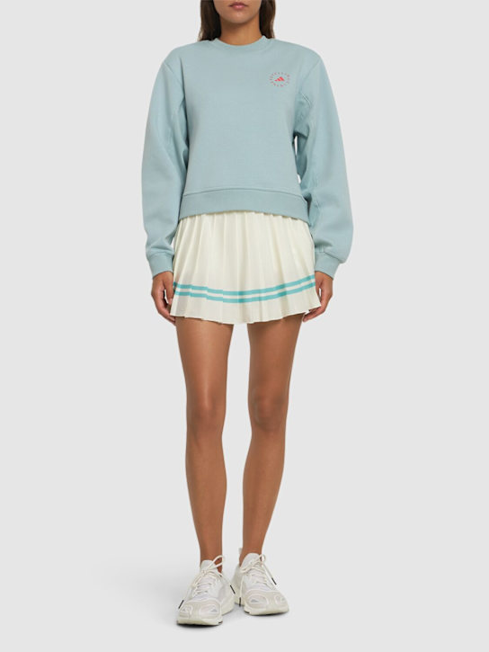 adidas By Stella McCartney: Sportswear crewneck sweatshirt - women_1 | Luisa Via Roma