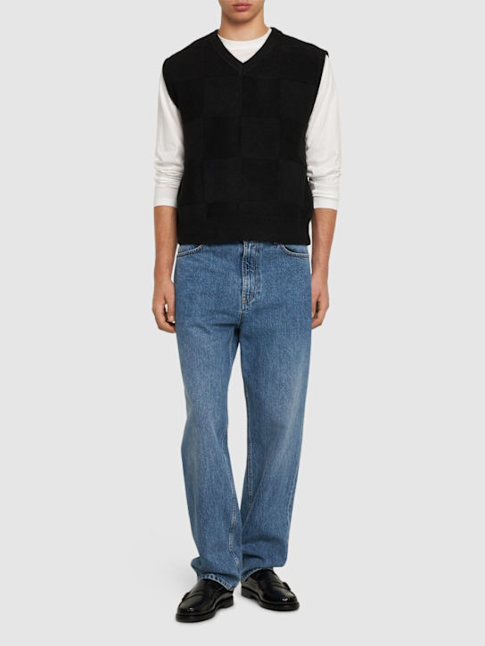 Dunst: Unisex essential knit vest - men_1 | Luisa Via Roma