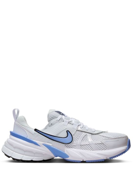 Nike: Sneakers V2K Run - Bianco/Blu Royal - women_0 | Luisa Via Roma