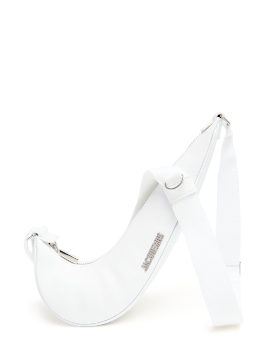 Nike: Sac Jacquemus Le Swoosh - Blanc/Argent - women_0 | Luisa Via Roma