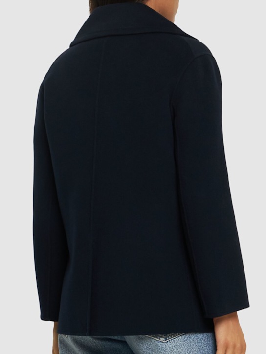 'S Max Mara: Efebo double breast wool short coat - women_2 | Luisa Via Roma