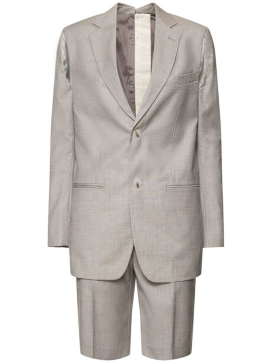 BETTTER: Blazer e bermuda Dina - Grigio - women_0 | Luisa Via Roma