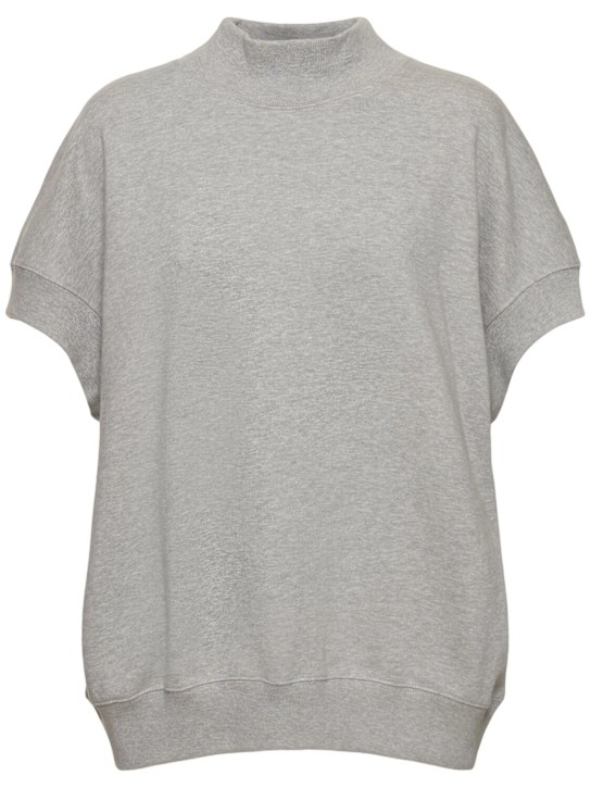 Dries Van Noten: Halovar jersey short sleeve sweatshirt - women_0 | Luisa Via Roma